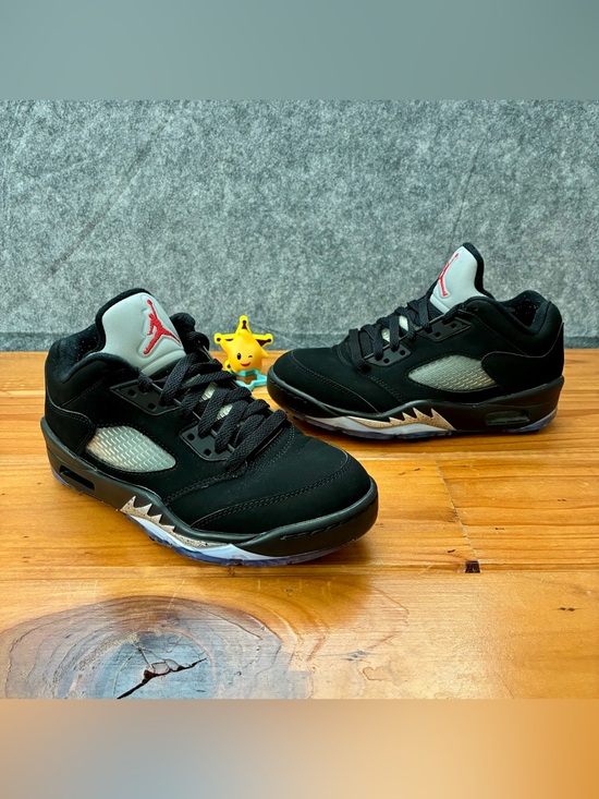 Jordan Other - Nike Air Jordan 5 Golf Low Mens 5.5 / Womens 7 Black Metallic CU4523-003 Spikes